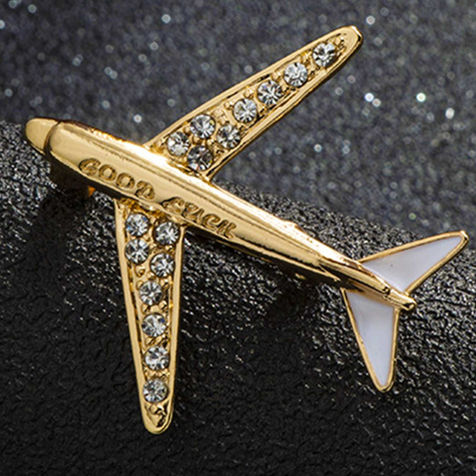 JBRO29 Airplane Design Unisex Brooch