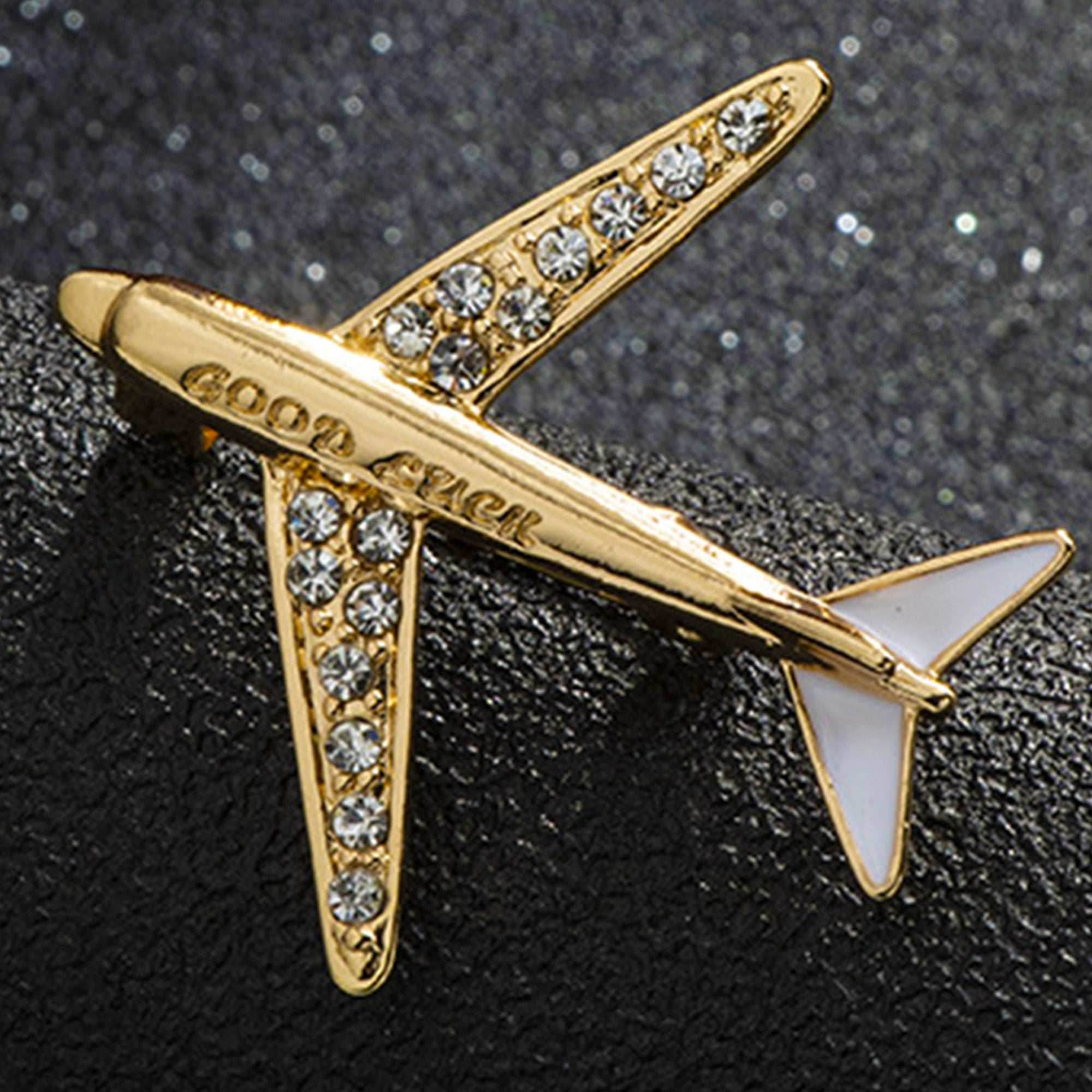 JBRO29 Airplane Design Unisex Brooch - Gehney
