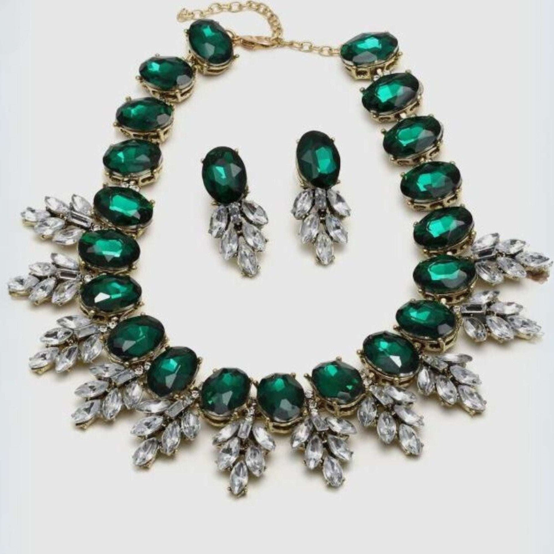Gehney JN22 Rhinestones Jewellery Sets