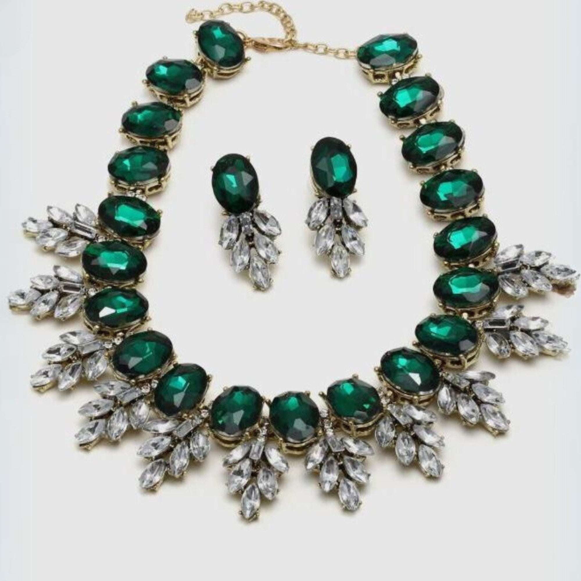 Gehney JN22 Rhinestones Jewellery Sets