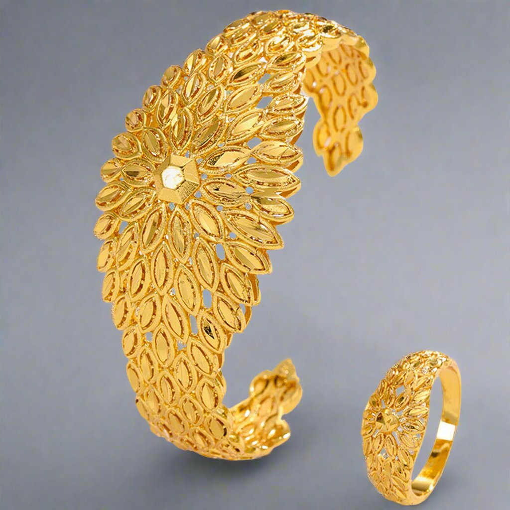 JBR6 Twisted Combo Bracelet & Ring