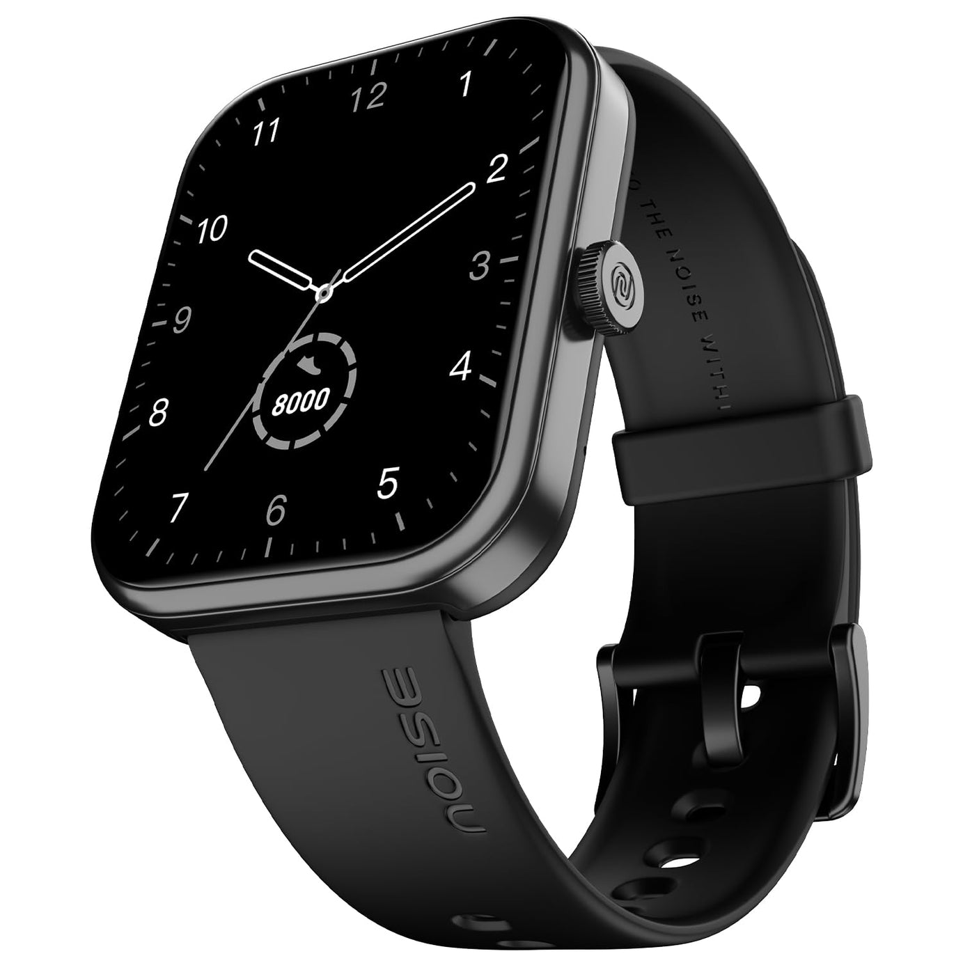 Noise Pulse 2 Max Smartwatch Jet Black | 1.85" Display | Bluetooth Calling | 10-Day Battery