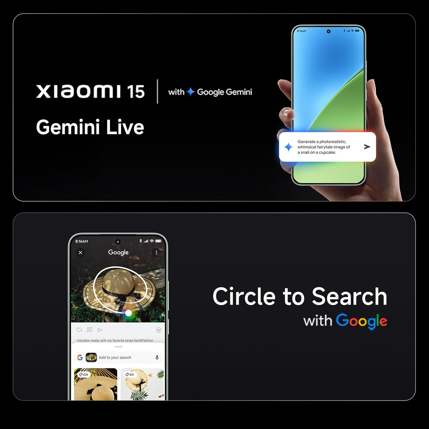 Xiaomi 15 12GB/512GB White | 50MP Leica Camera | 1.5K AMOLED | Snapdragon 8 Elite | Hyper AI